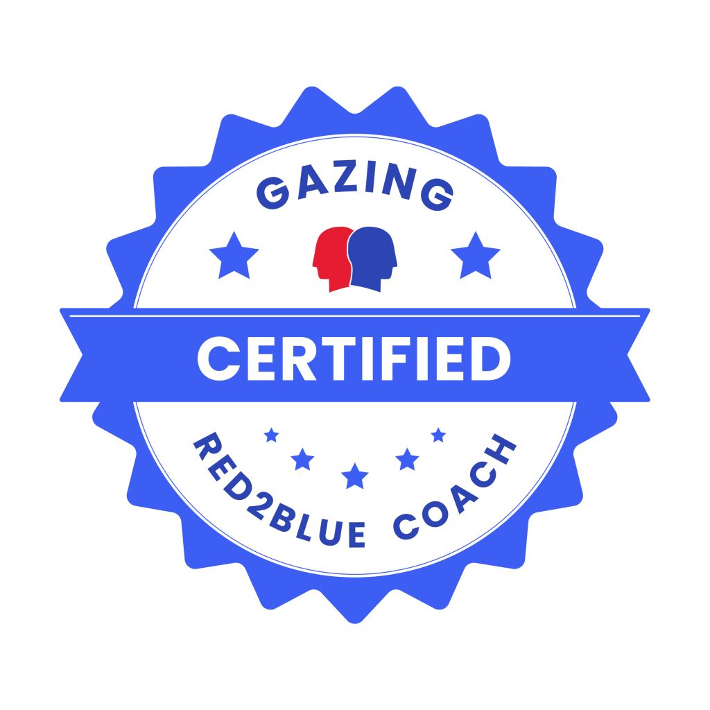 Gazing - R2B Certified Coach Badge